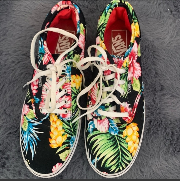 Vans Low Top Tropical Sneaker Women US 8.5, UK 6, EU 39 - Picture 1 of 4